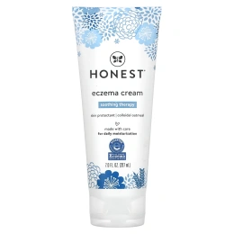 The Honest Company, Успокаивающий терапевтический крем от экземы, 7,0 жидких унций (207 мл)