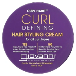 Giovanni, Curl Habit, крем для укладки волос, для всех типов локонов, 295 мл (10 жидк. унц.)