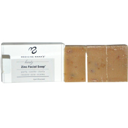 Medicine Mama's, Beauty Zinc Facial Soap, 3x1.25oz