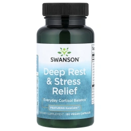 Swanson Vitamins, средство для глубокого отдыха и снятия стресса, 60 веганских капсул