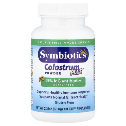 Symbiotics, Colostrum Plus®, порошок, 63,8 г (2,25 унции)