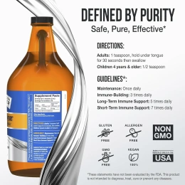 Sovereign Silver, Bio-Active Silver Hydrosol™, 64 част./млн, 1,892 мл (64 жидк. унций)