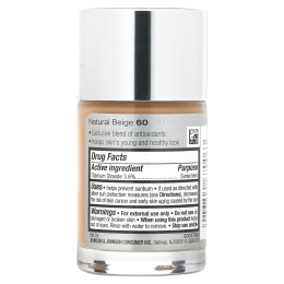 Neutrogena, Здоровая кожа, жидкий макияж, натуральный бежевый 60, 1 жидкая унция (30 мл)