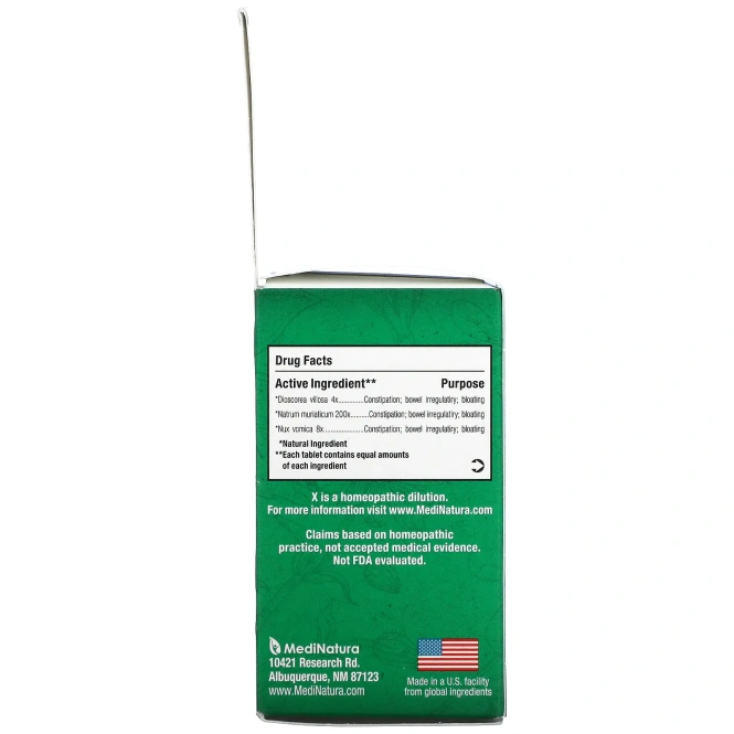 MediNatura, BHI, от запоров, 100 таблеток