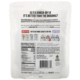 Little Secrets, Mini Crispy Wafers, Almond Butter in Dark Chocolate with Sea Salt, 10 Individually Wrapped Minis, 3.5 oz (100 g)
