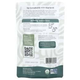 Starwest Botanicals, Органический чай с бузиной, 20 чайных пакетиков, 40 г (1,4 унции)