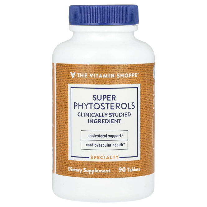 The Vitamin Shoppe, Super Phytosterols, 90 таблеток