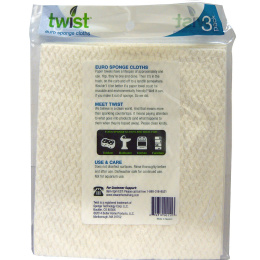 Twist, Евро салфетки-губки, 3 салфетки