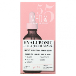 Medix 5.5, Hyaluronic + Cica, Мгновенная увлажняющая и укрепляющая сыворотка, 1,75 жидких унций (52 мл)