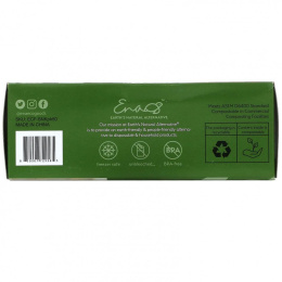 Earth's Natural Alternative, Компостируемые многоразовые пакеты, пакетики для снеков, 50 шт.