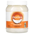Nutiva, Органическое кокосовое масло, рафинированное, 1,6 л (54 жидк. унции)