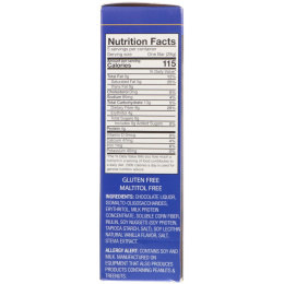 HealthSmart Foods, Inc., ChocoRite, хрустящие батончики с молочным шоколадом, 5 батончиков, (28 г) каждый