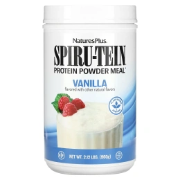 Nature's Plus, Spiru-Tein, энергетический продукт с высоким содержанием белка, со вкусом ванили, 2,4 фунта (1088 г)