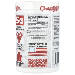 VMI Sports, Моногидрат креатина, жевательная мармеладка, 348 г (12,3 унции)