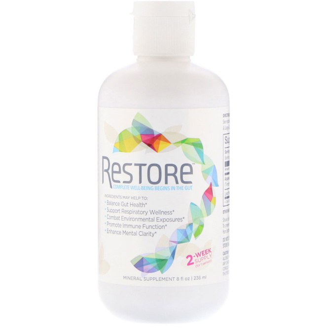 Restore, Минеральная добавка для здоровья кишечника, 8 жидких унций (25 мл)