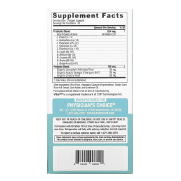 Physician's Choice, 60 Billion Probiotic, 30 Vegetarian Capsules