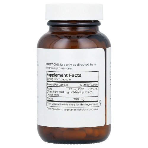 Metabolic Maintenance, L-метилфолат, 15 мг, 60 капсул