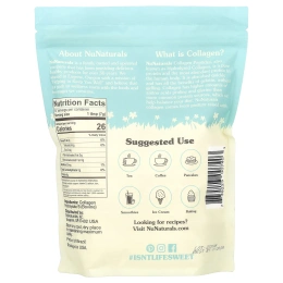 NuNaturals, Пептиды коллагена, 397 г
