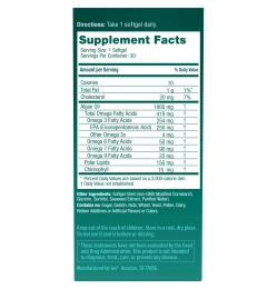 iWi, Omega-3 EPA, Algae-Based, 30 Softgels