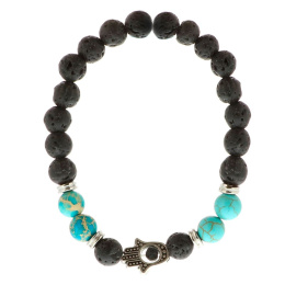 Goddess Garden, Органический продукт, Безмятежность, Браслет для ароматерапии, 1 браслет