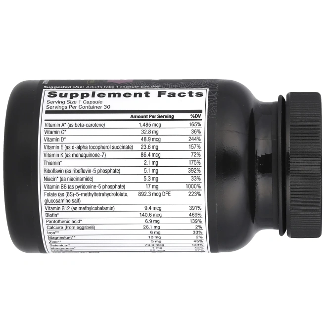 Ancient Nutrition, Мультивитамины для женщин старше 40 лет, 30 капсул