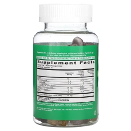 GummiKing, эхинацея, витамин C и цинк для детей, вкус клубники, апельсина, лимона, винограда, вишни и грейпфрута, 60 жевательных таблеток