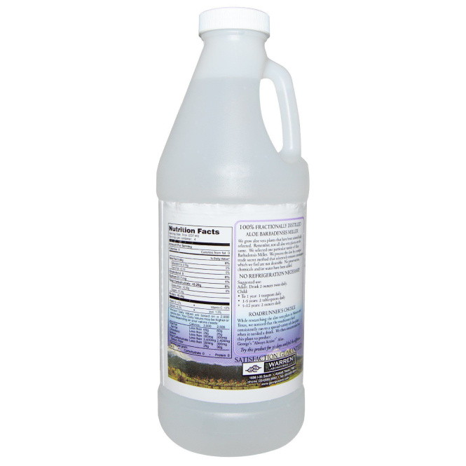 George's Aloe Vera, 100% жидкий алоэ вера, 32 жидк. унций (0,94 л)