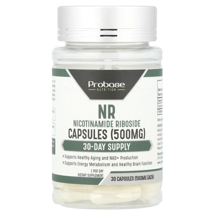 Probase Nutrition, NR, 500 мг, 30 капсул