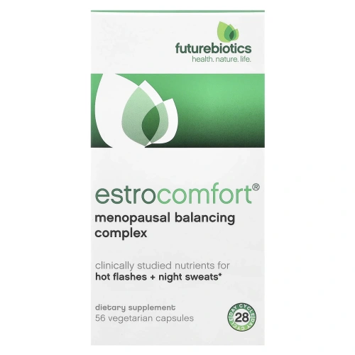 Futurebiotics, EstroComfort®, комплекс для восстановления баланса во время менопаузы, 56 вегетарианских капсул