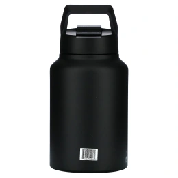 HydroJug, кувшин из высококачественной стали, матовый черный, 64 унции