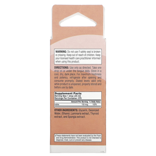 Natural Balance, Тиадин без запаха 0.5 жидких унций