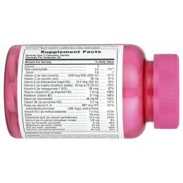 NaturesPlus Source of Life Power Teen (Сильный подросток) для нее, без сахара, натуральный вкус лесных ягод, 60 жевательных таблеток