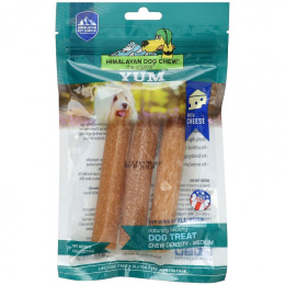 Himalayan Pet Supply, Himalayan Dog Chew, Yum, средний вкус, сыр, 127,5 г (4,5 унции)