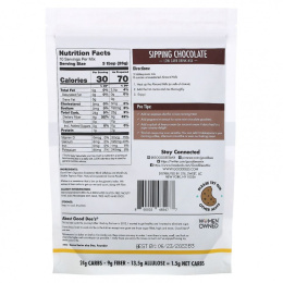 Good Dee's, Смесь для напитков с низким содержанием углеводов, шоколад для купания, 260 г (9,2 унции)