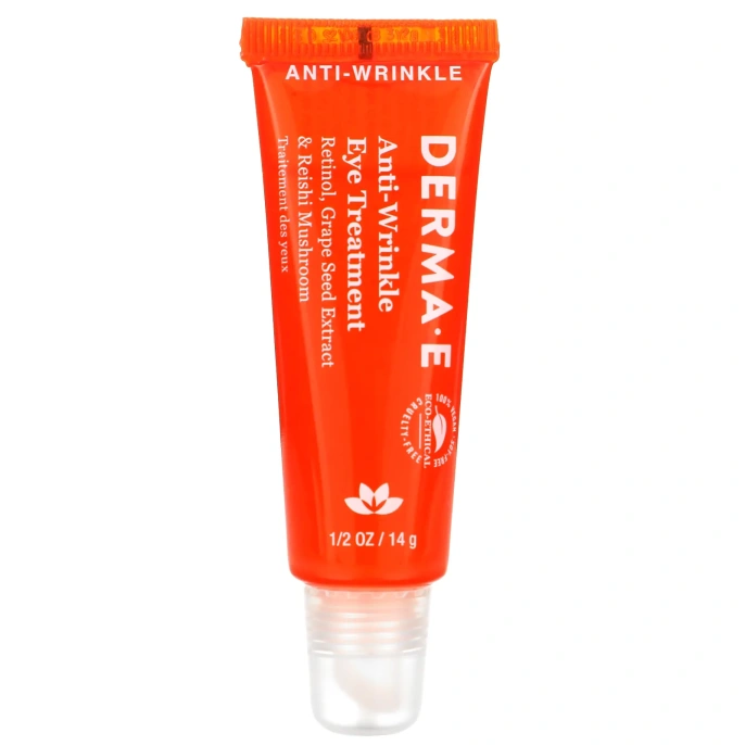 Derma E, Крем для кожи вокруг глаз против морщин, 1/2 oz (14 g)
