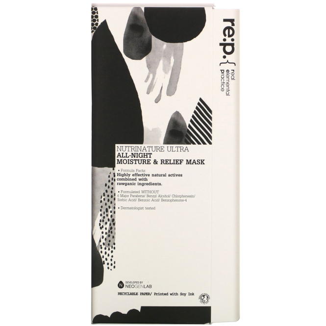 RE:P, Nutrinature Ultra, All-Night Moisture & Relief Mask, 3.38 fl oz (100 ml)