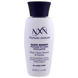 NXN, Nurture by Nature, Glow Remedy Powder to Foam Exfoliator, All Skin Type, 2.1 oz (60 g)