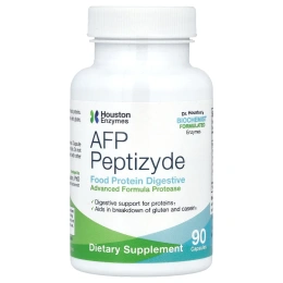 Houston Enzymes, пептизид AFP, 90 капсул
