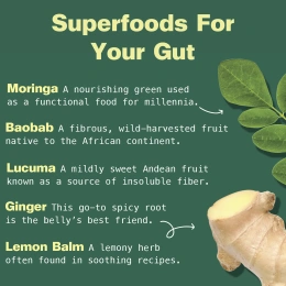 Kuli Kuli, Органическая смесь суперпродуктов, Gut Bliss, 170 г (6 унций)