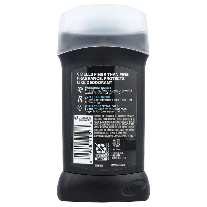 AXE, премиальный дезодорант, вода с бергамотом, 85 г (3 унции)