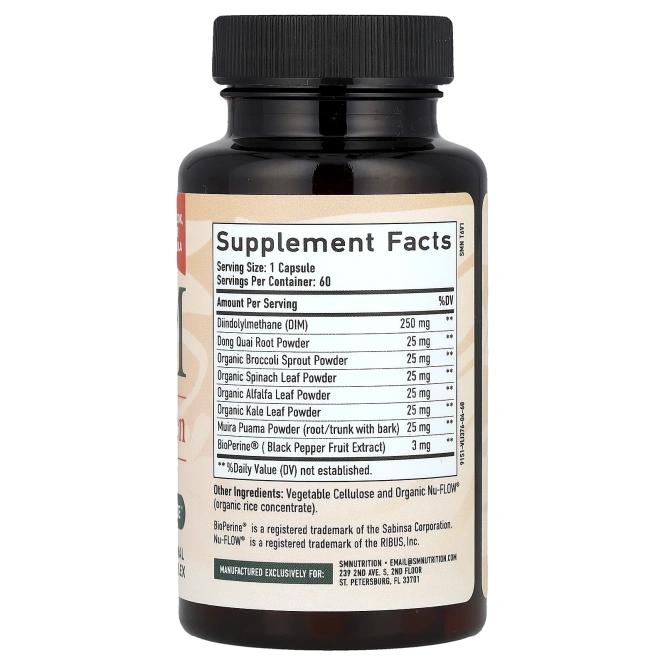 SMNutrition, ДИМ для женщин, 60 капсул