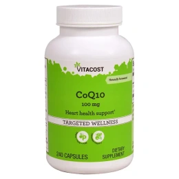 Vitacost, коэнзимQ10, 100 мг, 240 капсул