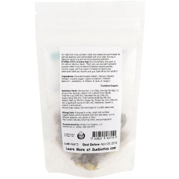 Sunbiotics, Органические гурманские пробиотические закуски, семена тыквы, банан и корица, 42,5 г (1,5 унц.)