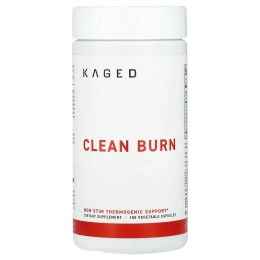 Kaged, Clean Burn, 180 растительных капсул