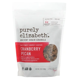 Purely Elizabeth, Гранола из древних органических злаков, Клюква и пекан, 12 унций (340 г)