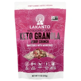 Lakanto, Keto Granola, Berry Crunch, 11 oz (312 g)