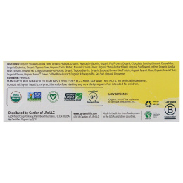 Garden of Life, Organic Fit Bar Peanut Butter Chocolate ,12 -- 1.9 oz (55 g) Bars