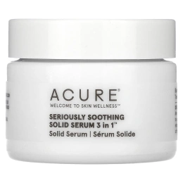 Acure, Сильно успокаивающая твердая сыворотка, 1,7 жидкой унции (50 мл)