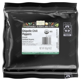 Frontier Co-op, Органический молотый перец чили, чипотле, 453 г (16 унций)
