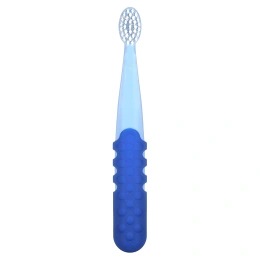RADIUS, Totz Plus, зубная щетка, для детей от 3 лет, экстрамягкая, синяя, 1 шт.